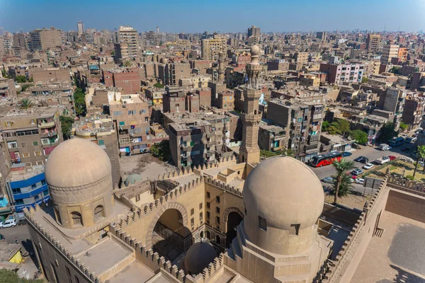 Elavated Shot Cairo Mosque Foreground — Stock Photo, Image