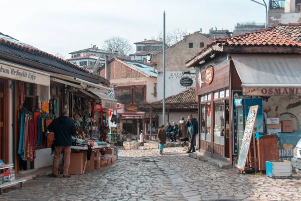 Ιανουαρίου 2020 Safranbolu Τουρκία Όμορφα Σπίτια Και Δρόμοι Safranbolu — Φωτογραφία Αρχείου