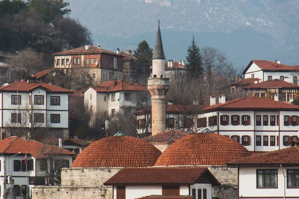 Türkiye Nin Safranbolu Kentinde Geleneksel Sedir Evleri Safranbolu Unesco Dünya — Stok fotoğraf