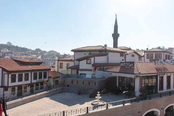 Ankara Turquie Janvier 2020 Lieu Touristique Beypazari Houses — Photo