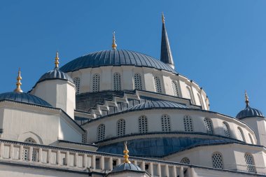 Ankara / Türkiye 22 Ocak 2020 Ankara Kocatepe camisinin İçişleri manzarası