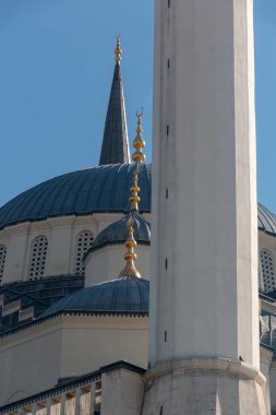 Ankara / Türkiye 22 Ocak 2020 Ankara Kocatepe camisinin İçişleri manzarası