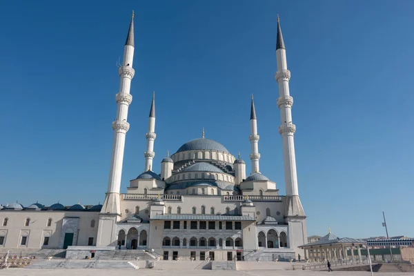 Ankara Turquía Enero 2020 Vista Interior Mezquita Ankara Kocatepe — Foto de Stock