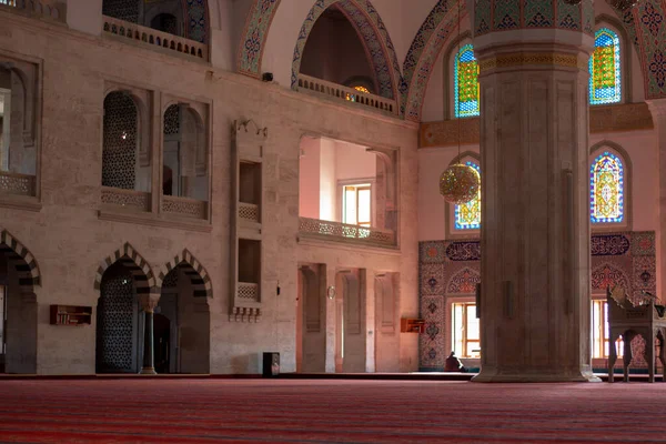 Ancara Turquia Janeiro 2020 Aparecimento Estrutura Mesquita Ancara Kocatepe — Fotografia de Stock