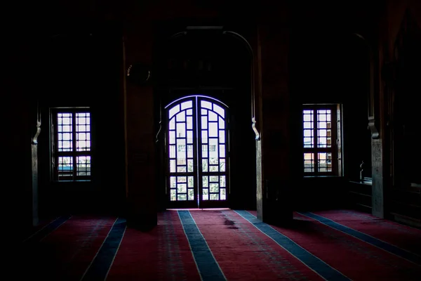 Ankara Turchia Gennaio 2020 Aspetto Struttura Della Moschea Ankara Kocatepe — Foto Stock