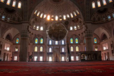 Ankara / Türkiye 22 Ocak 2020 Ankara Kocatepe camisinin görünümü ve yapısı