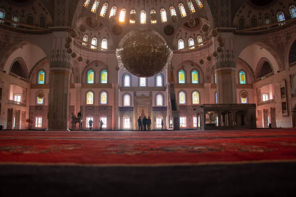 Ankara Turquía Enero 2020 Aspecto Estructura Mezquita Ankara Kocatepe — Foto de Stock