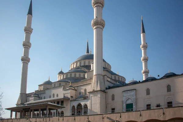 Ankara Turquie Janvier 2020 Vue Intérieure Mosquée Ankara Kocatepe — Photo