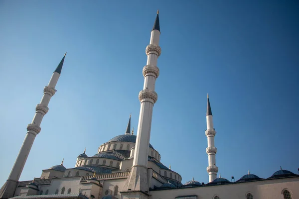 Ankara Turquie Janvier 2020 Vue Intérieure Mosquée Ankara Kocatepe — Photo