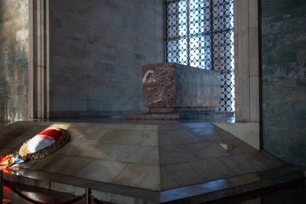 Января 2020 Ankara Turkey Tomb Ataturk Lies Anitkabir — стоковое фото