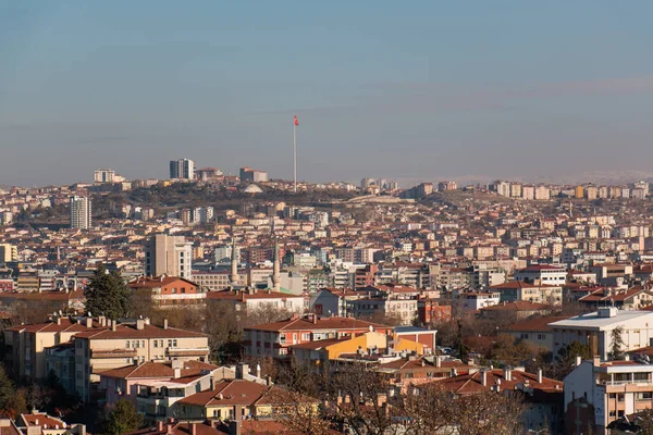 Január 2020 Ankara Törökország Ankara Kilátás Anitkabir — Stock Fotó