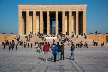 Ankara / Türkiye 22 Ocak 2020 Anitkabir, Ankara Türkiye. Anitkabir, Atatürk 'ün mozolesidir.