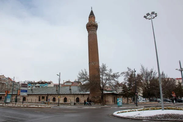 Januari 2020 Sivas Turkiet Sivas Stora Moskén Och Dess Struktur — Stockfoto