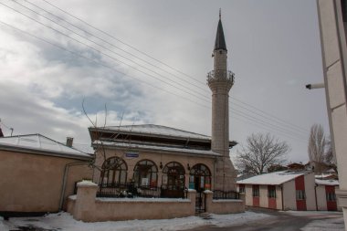 24 Ocak 2020 Sivas / Türkiye Sivas Alibaba camisi ve karı