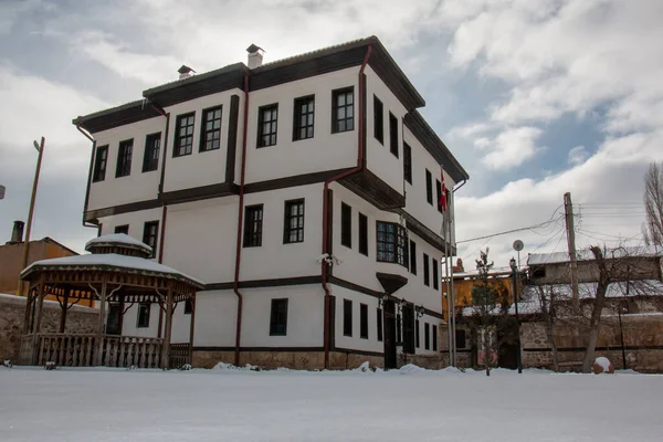 Января 2020 Sivas Turkey Old Historical Ottoman House Sivas — стоковое фото