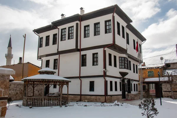 Января 2020 Sivas Turkey Old Historical Ottoman House Sivas — стоковое фото