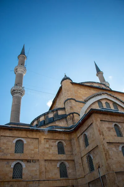 2020 Január Sivas Törökország Sivas Pasha Mecset Építészeti Szerkezete — Stock Fotó