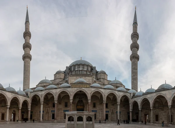 Suleymaniye Arquitectura Mezquita Grande Histórico — Foto de Stock