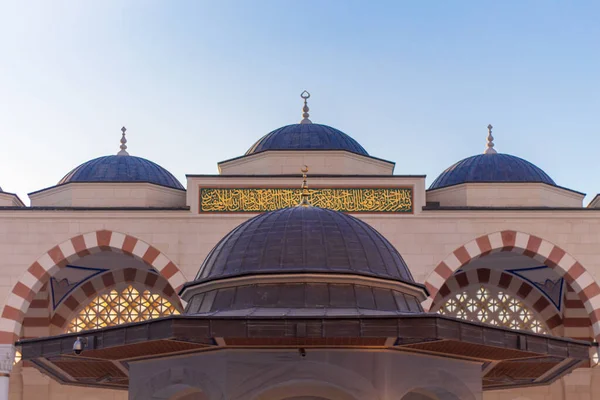 Agustus 2020 Istanbul Turki Struktur Masjid Camlica Masjid Terbesar Turki — Stok Foto