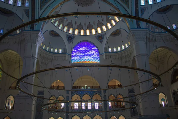 Agosto 2020 Istanbul Turchia Moschea Camlica Struttura Architettonica Più Grande — Foto Stock