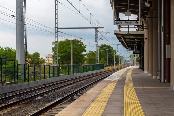 Juli 2019 Istanbul Turkiet Marmarays Tågstation — Stockfoto