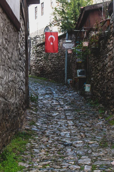 Ocak 2020 Safranbolu Türkiye Güzel Safranbolu Sokakları Çarşısı — Stok fotoğraf