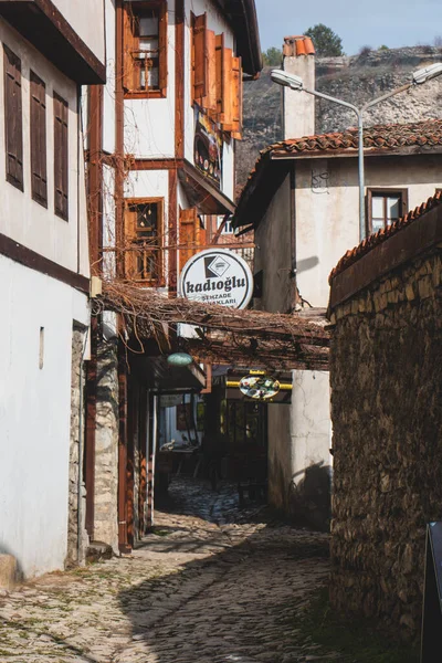 Janeiro 2020 Safranbolu Turquia Belas Ruas Safranbolu Bazar — Fotografia de Stock