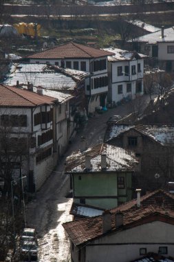 29 Ocak 2020 Safranbolu / Türkiye Güzel Safranbolu sokakları ve Çarşısı
