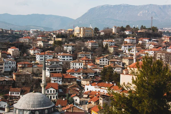 Января 2020 Safranbolu Turkey Traditional Ottoman Houses Safranbolu Turkey Сафранболу — стоковое фото