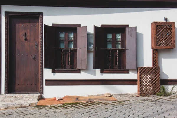 Safranbolu Turquía Casas Otomanas Tradicionales Safranbolu Turquía Safranbolu Está Bajo — Foto de Stock