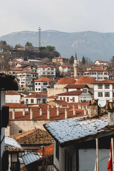 Janeiro 2020 Safranbolu Turquia Casas Otomanas Tradicionais Safranbolu Turquia Safranbolu — Fotografia de Stock