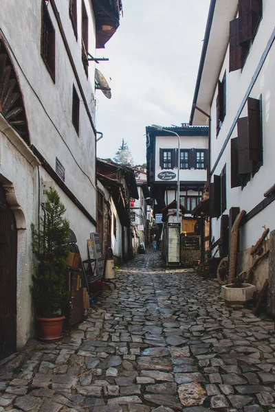 Safranbolu Türkiye Ocak 2020 Safranbolu Türkiye Geleneksel Osmanlı Evleri Safranbolu — Stok fotoğraf