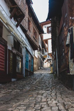 29 Ocak 2020 Safranbolu / Türkiye Güzel Safranbolu sokakları ve Çarşısı