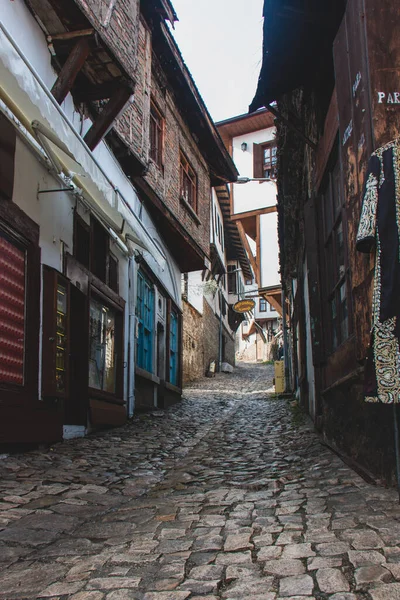 Января 2020 Safranbolu Turkey Beautiful Safranbolu Streets Bazaar — стоковое фото