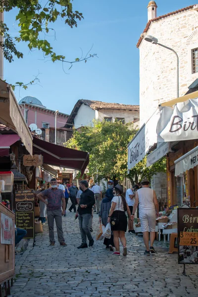 Safranbolu Turecko Října 2020 Ulice Safranbolu Krásné Domy Chráněn Seznamem — Stock fotografie
