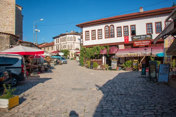 Safranbolu Turecko Října 2020 Ulice Safranbolu Krásné Domy Chráněn Seznamem — Stock fotografie