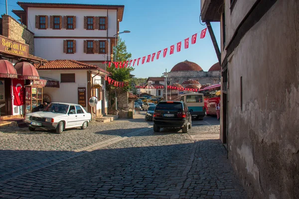Safranbolu Turquía Octubre 2020 Safranbolu Calles Hermosas Casas Protegido Por —  Fotos de Stock