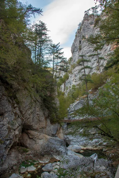 Cañón Horma Parque Nacional Las Montañas Kure Aguas Que Pasan —  Fotos de Stock