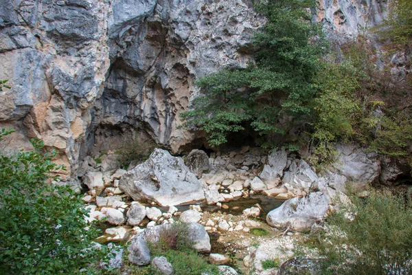 Horma Canyon Kure Mountains 지나는 하이킹 — 스톡 사진