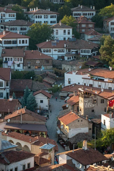 Safranbolu Turcja Października 2020 Tradycyjne Osmańskie Domy Chroniona Przez Unesco — Zdjęcie stockowe