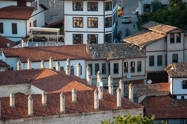 Safranbolu Türkiye Ekim 2020 Geleneksel Osmanlı Evleri Unesco Tarafından Korunuyor — Stok fotoğraf