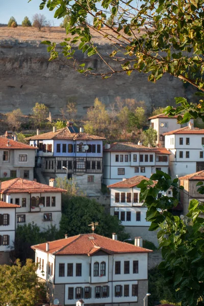 Safranbolu Turcja Października 2020 Tradycyjne Osmańskie Domy Chroniona Przez Unesco — Zdjęcie stockowe