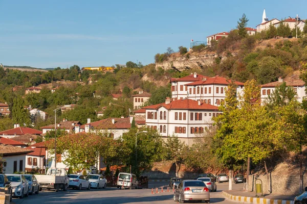 Safranbolu Τουρκία Οκτωβρίου 2020 Παραδοσιακά Οθωμανικά Σπίτια Προστατεύεται Από Την — Φωτογραφία Αρχείου