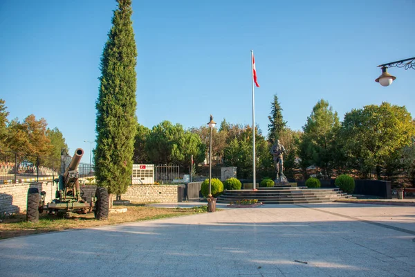 Safranbolu Turquia Outubro 2020 Praça Martírio Karabuk — Fotografia de Stock