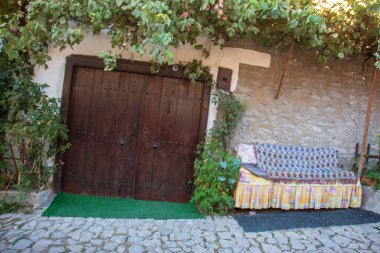 Safranbolu / Türkiye 3 Ekim 2020 Geleneksel Osmanlı evleri. UNESCO tarafından korunuyor.