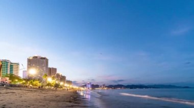 Nha Trang şehrinin şehir merkezi, Vietnam