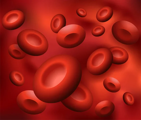Kan hücrelerinin dokusu arka plan — Stok Vektör