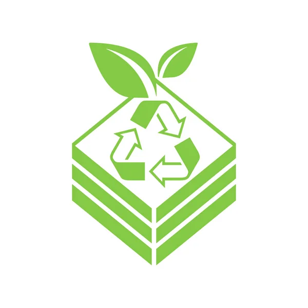 Papelera de compost - recipiente para fertilizante orgánico — Vector de stock