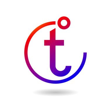 Diploma sembollü Sıcaklık T harfi