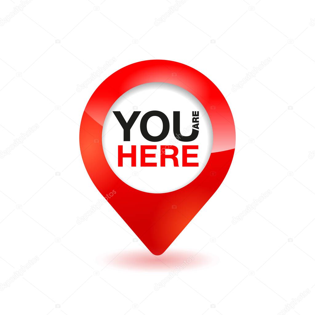 You are here icon